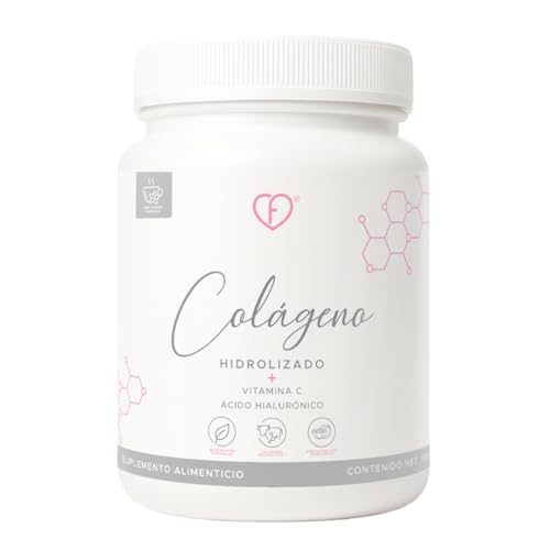 CARO FIT | Colágeno Hidrolizado Tipo 1 en Polvo para Piel, Cabello y Uñas | Sabor Vainilla, Con Ácido Hialurónico, Vitaminas C y E, Sin Azúcar – 500 g