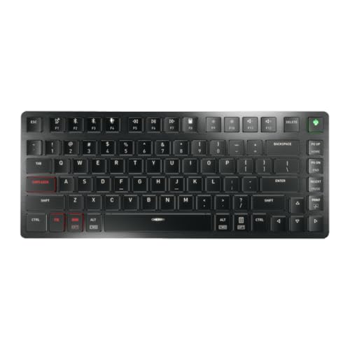 Cherry KW X ULP 2.0 MINI Ultra-Slim Mechanical Compact Keyboard| Multi Device Function MX Ultra Low Profile Switches.