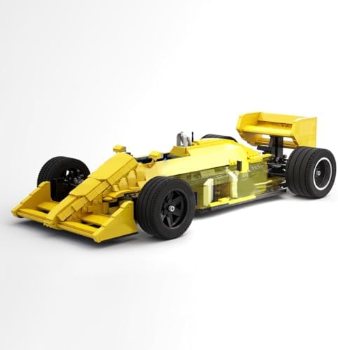 MOC-81894 1:8 Scale 99T Racing Car Model Kits, High Precision Replica with Authentic Details, for Adult Enthusiasts, 2,156 Pieces, Yellow — 사진 3