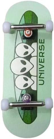 Miniatura 1 de LEEFAI Professinal - Diapasón completo de madera de arce de 1.339 in x 3.780 in, 5 capas de madera, impresión UV, cubierta alienígena, la tabla para