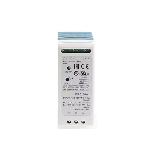 Alimentation à découpage DRC-60B avec chargeur batterie intégré