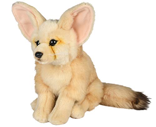 Uni-Toys - Wüstenfuchs, Fennek - 24 cm (Höhe) - Plüsch-Fuchs, Wildtier - Plüschtier, Kuscheltier