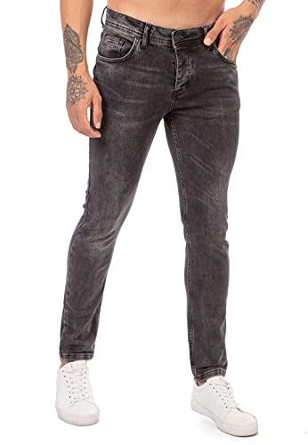 Jean noir homme Red Bridge pantalon casual confortable quotidien
