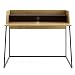 Mc Haus KALA - Escritorio Madera y Negro, Mesa de oficina para...