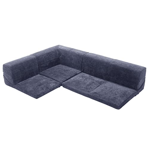 セルタン ローソファー 高反発 カバーが洗える 和楽のIMONIA 3点セット コーデュロイネイビー 日本製 A573b-685NVY