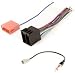 ASC Audio Car Stereo Radio Wire Harness and Antenna Adapter to Aftermarket Radio for some Kia and Hyundai Vehicles.- vehicles listed below