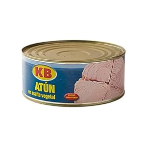 KB – Tonijn in zonnebloemolie kofferbak Ro-1000 glutenvrij 900g