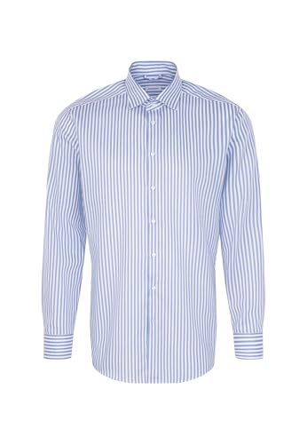 Seidensticker chemise à manches longues coupe droite confection haut de gamme