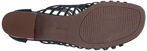 Bella Vita Women's Holden Block Heel Heeled Sandal, Navy Suede Leather, 7 #TOP3