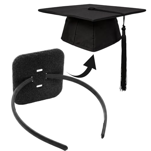 ZYIJUNY Graduation Cap Headband Secures Your Grad Cap Upgrade Insert Hat Accessories for Graduates Gift for Girls