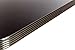 Oak Street Pedestal Table 36" x 36" square top 1-1/4" thick black PC - AE3636-PUB