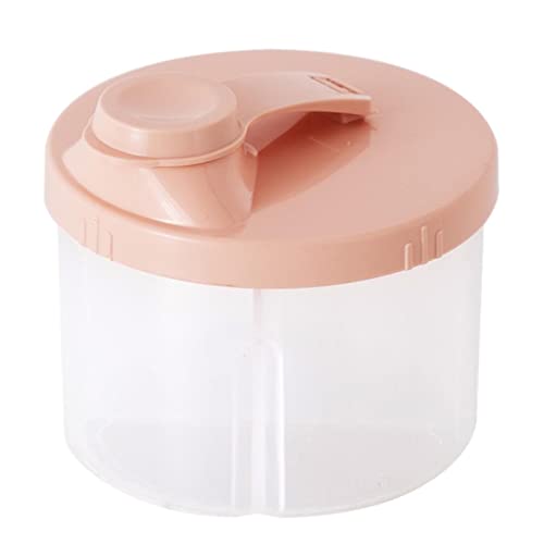 4 dispensadores cuadrados de leche en polvo, dispensador de leche en polvo para bebé, recipientes herméticos de almacenamiento de alimentos con tapa para fórmula, café, cereales, harina, estante