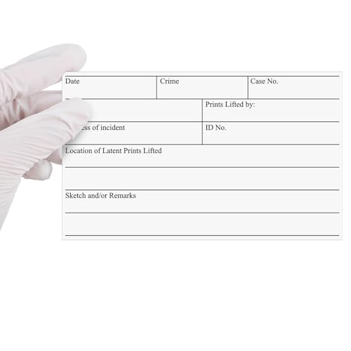 image for Leelosp Basic Latent Fingerprint Kit Bichromatic Fingerprint Powder Fi