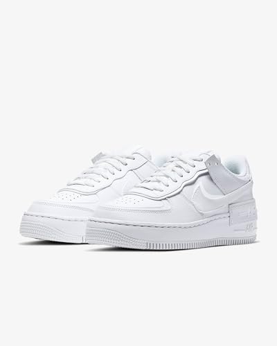 Nike Af1 Shadow Zapatos de Ocio para Mujer White/White/White 38