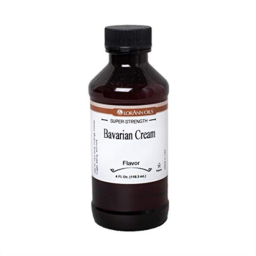 Lorann Bavarian Cream Ss Flavor Flavor, 4 Ounce Bottle - Includes A Threaded Glass Dropper #TOP2