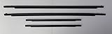 Toyota FJ Cruiser 2007-2014 Front & Rear Door Outer Belt Moldings Weatherstrip Genuine OEM OE
