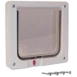 Ideal Pet Products Katzenklappe mit 4-Wege-Sperre