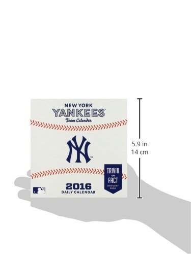 Turner New York Yankees 2016 Box Calendar, January-December (8051411) #TOP4