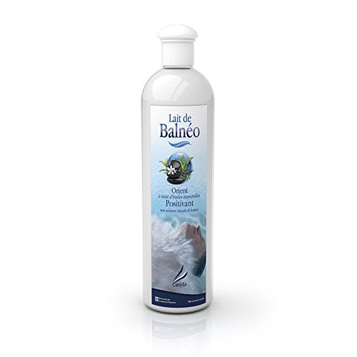 Camylle - Lait de Balnéo Orient - Emulsion d'Huiles Essentielles pour Baignoire Balnéo, Bain à Bulles, Bain de pieds Thalasso ou Tapis de Massage - Positivant aux arômes chauds et boisés - 500ml Cover