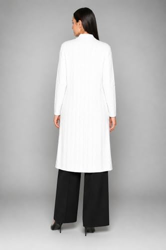 Image of HAUTEMODA Women Wollen Self Design Long Coat /Sweater for Winters