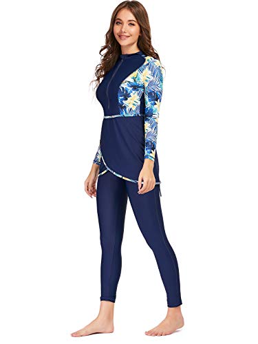 seafanny Maillots de Bain Modeste Musulmanes pour Femme, Couverture complète, Maillot de Bain Hijab