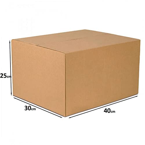 Caixa de Papelão 40 X 30 X 25 Mudança Correios Sedex Pac E-commerce Organização Transportadoras (75