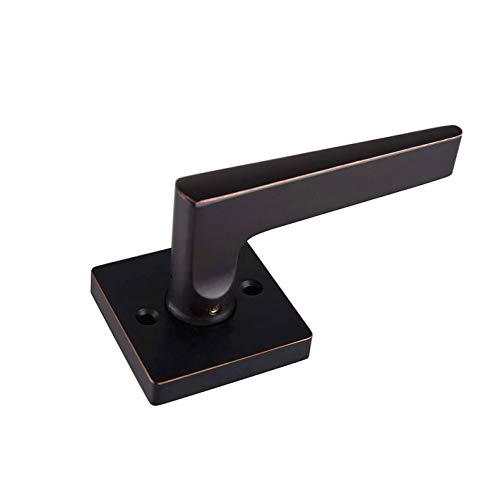 Entry Handleset Bronze Single Cylinder With Knob Handle For Entrance And Front Door Reversible For Right And Left Handed Deadbolt Handle Set Oil Rubbed Bronze Finish,Mdhst201110B-Amz #TOP4