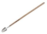 Spear & Jackson Stainless Steel Long-Handled Trowel, Durable Gardening Tool with Ergonomic Handle for Effortless Digging
