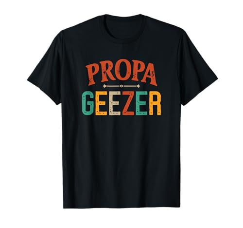 Propa Geezer Cool Retro Local Cockney Londoner City Slang T-Shirt