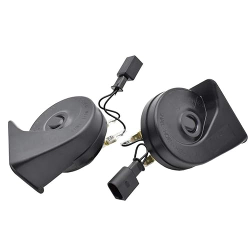 Image of KUWAYO 410 510Hz Twin Tone Snail Horn Fit For VW CC Golf Jetta Polo Caddy Passat Touran Tiguan Touareg Sharan 110-125db Loudness Car Horn