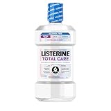 Listerine Total Care Alcohol-Free Anticavity Fluoride Mouthwash, 6 Benefit Oral Rinse to Help Kill 99.9% of Germs That Cause Bad Breath & Strengthen Enamel, Dye-Free, Extra Mild Mint Flavor, 1 L