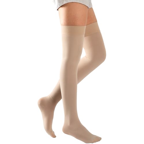 SKYFOXE Medical Thigh High Compression Stockings 15-20 mmHg for Women Men Support Hose Socks for...