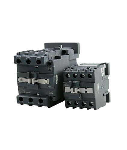 Contacteur CA LC1N1210 avec bobine basse tension 24V CA et trois pôles robustes
