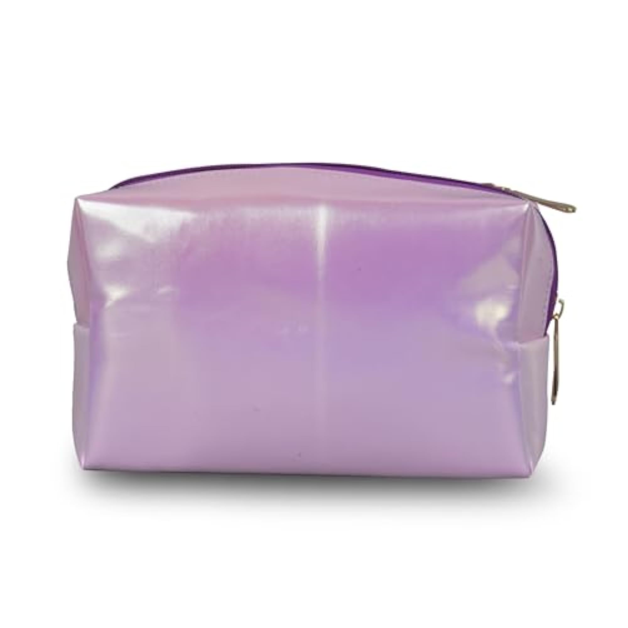 Portable Makeup Organizer Pouch with Zipper Closure