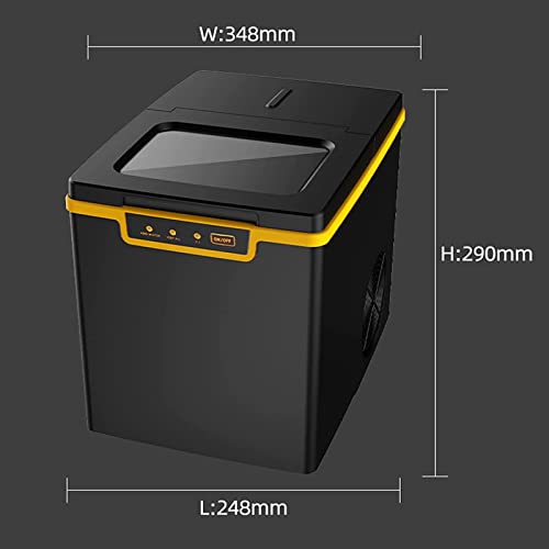 Fabricadora de hielo portátil para countertop 33 lbs/día miniatura 7