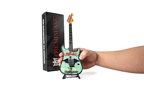 Guitare miniature Dr Feelgood en bois noble, réplique de collection pour mélomane