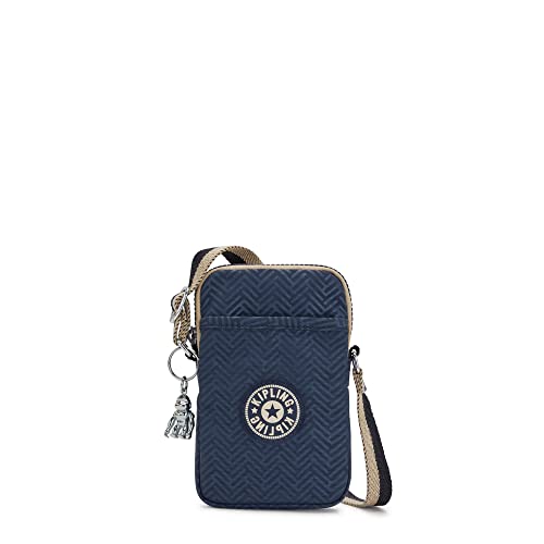 Image of Kipling Tally Printed Crossbody Phone Bag Endless Bl Emb