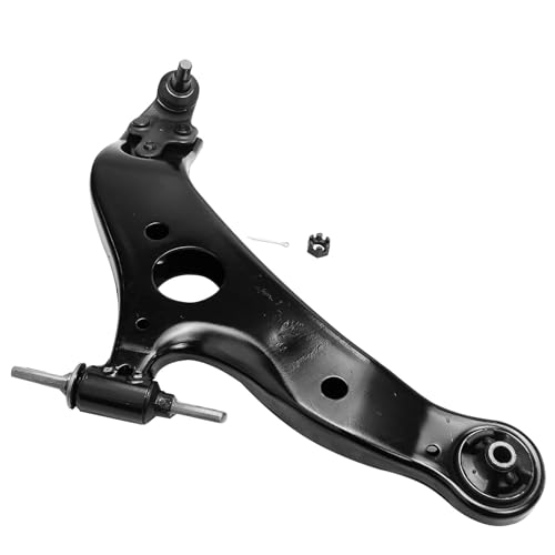Image of Detroit Axle - Front 8pc End Suspension Kit for Toyota 2004-2010 Sienna, 2 Lower Control Arms with Ball Joint 2 Sway Bar End Links 2 Inner Tie Rods 2 Boots 2005 2006 2007 2008 2009 Replacement