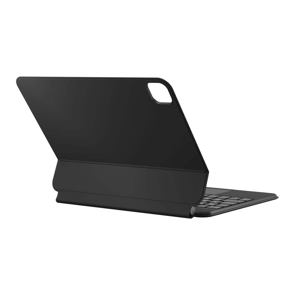 Belkin Tastiera Bluetooth Pro con custodia e supporto magnetico, tastiera iPad, controllo multi-gesto, fissaggio Apple Pencil, QWERTZ, tasti multimediali per iPad M4 Pro 11"