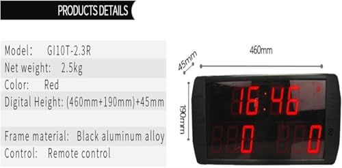 TIST Electronic Scoreboard, Multi Sport Scoreboard, Desktop Scoreboard with Remote Control, Indoor Wall Mounted Scoreboard - Image 2
