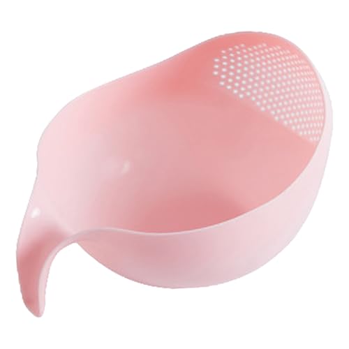 Bol de lavage de riz, passoire de rinçage de riz, Égouttoir à riz à base inclinée avec filtre latéral, Panier à légumes multifonctionnel, passoire de cuisine lavable au lave-vaisselle pour tomates, po