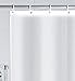 Produktbild DUSCHVORHANG WEISS 200x260 TEXTIL! 200 BREIT 260 HOCH!! INKL. RINGE! **EXTRA LANG** PERFEKT FÜR HOHE DECKEN