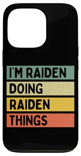 I'm Raiden Doing Raiden Things �ʔ������� �X�}�z�P�[�X iPhone 13 Pro �p