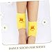 Mipcase 2pairs Dance Socks for Shoes Non- Dancer Shoe Sock Replacement of Protective for Sneakers for All Dance Styles and Daily Wear