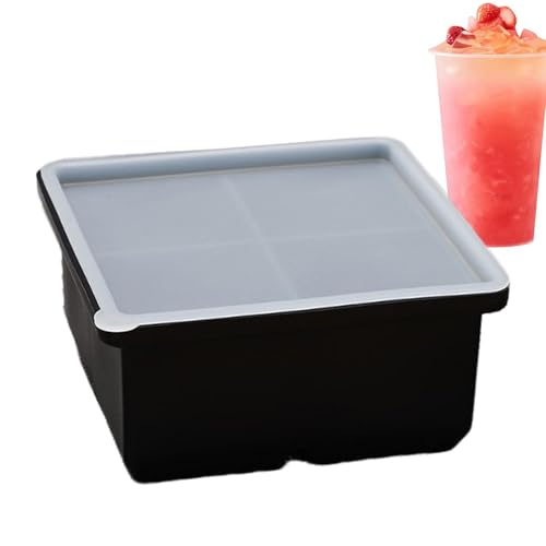 Moldes para Hielo, Molde de Compartimentos en Rejilla para Cubitos de Hielo, Bandeja Reutilizable Del Congelador, para Whisky Cóctel Café Vino Bar Fiesta Hogar