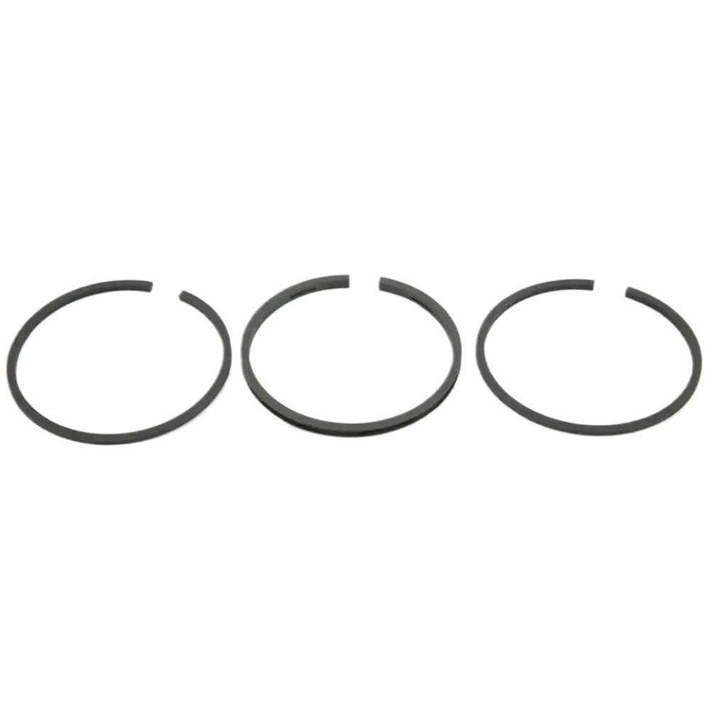 3 anillos de pistón de 55 mm para compresor de aire, accionamiento neumático compatible con accesorios de cilindro negro de 55 pistones