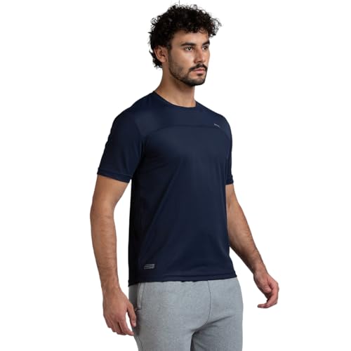 Image of Black Panther Mens Polyester Acti Fit Half Sleeve T-Shirt