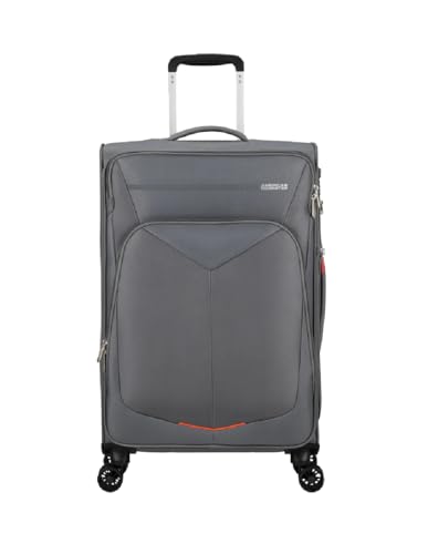 American Tourister Mala de Viagem Summerfunk Cinza Média Expansível