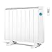 Orbegozo RRE 1510 Emisor Térmico Bajo Consumo, 8 Elementos de Calor, Pantalla Digital LCD, Mando a Distancia, Funcionamiento Programable, 1500 W, Aluminio, Color Blanco