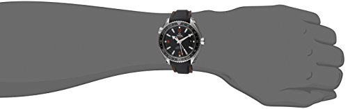 Omega Men's 23232442201002 Stainless Steel Automatic Watch with Black Rubber Band3